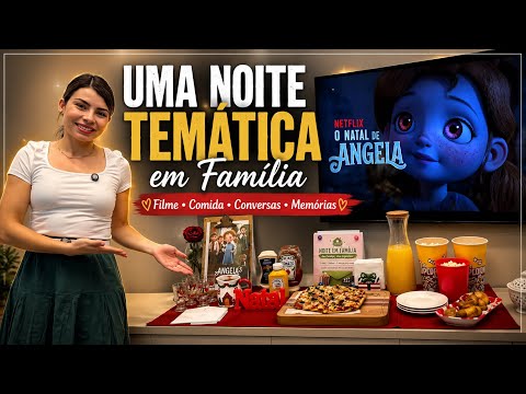 THEMED FAMILY NIGHT CHALLENGE - CHRISTMAS MOVIE EP.05 #palomasoares