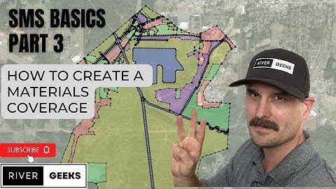 SMS SRH-2D Basics Part 3: How to Create a Materials Coverage