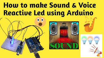 How to make Sound & Voice Reactive Led using Arduino UNO- #Easytronic Tutorial