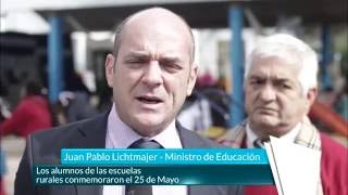 Los alumnos de las escuelas rurales conmemoraron el 25 de Mayo - Gobierno de Tucumán
