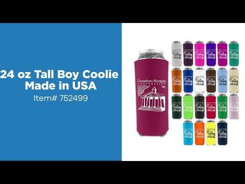Tall Boy Coolie Can Cooler - 24 oz.