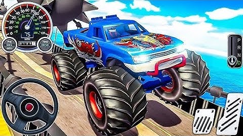 Monster Truck Stunt Game 🚛 | Mega Ramp Impossible Tracks | Android Gameplay 2025