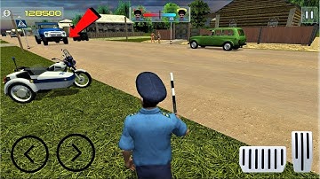 Traffic Cop Simulator 3D / ON ROAD DUTY / Documents Verification / Android & iOS Gameplay - HD #4