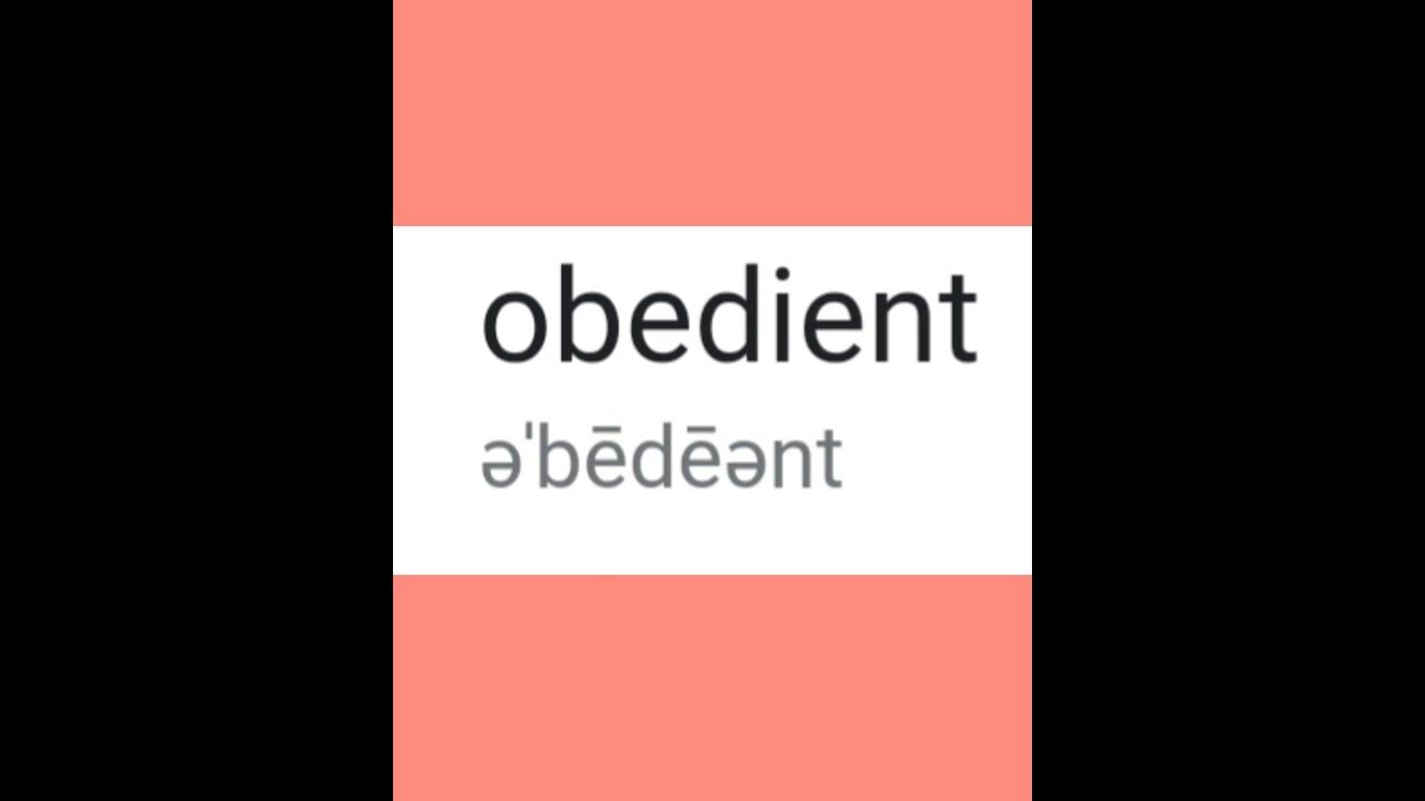 Obedient Meaning In Hindi studystudy YouTube obedient-meaning-in-hindi-studystudy-youtube