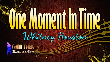 One Moment In Time - Whitney Houston ( KARAOKE VERSION )