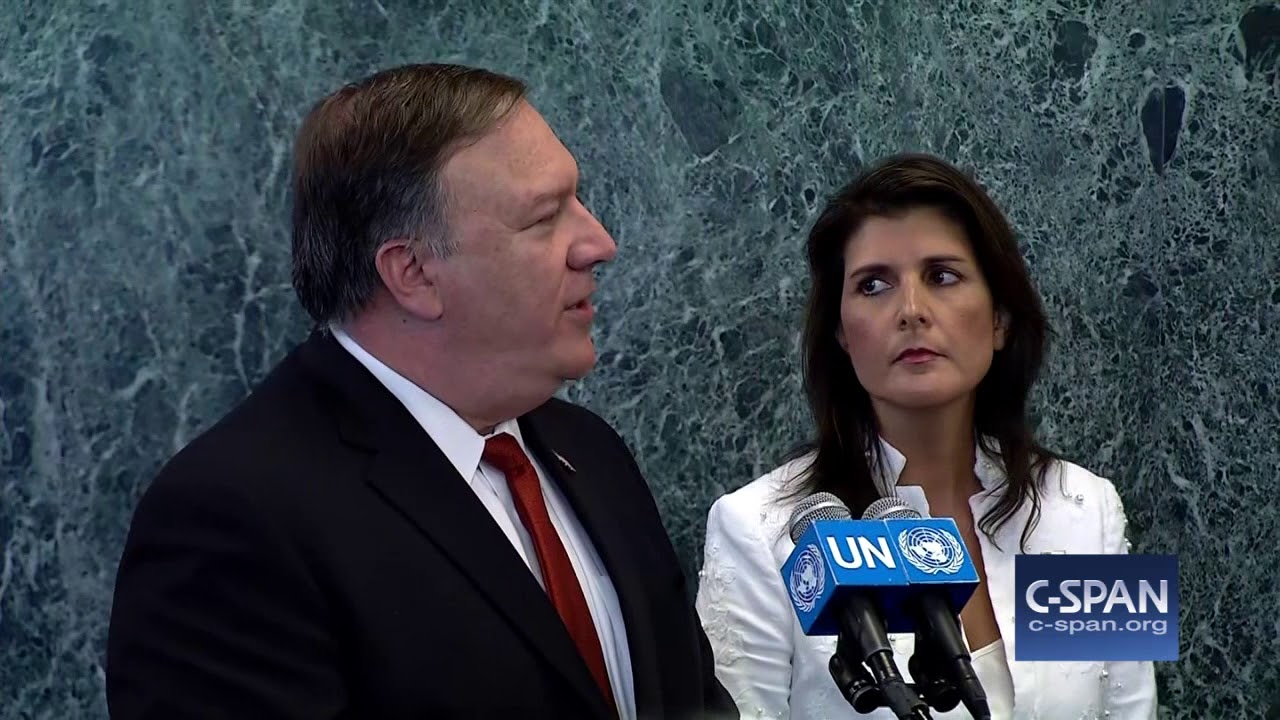 c-span channel Word for Word: Mike Pompeo Supports Invitation for Putin U.S. Visit (C-SPAN)