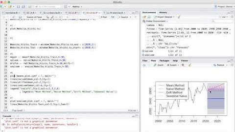 Introduction To Time Series In R Basic Models