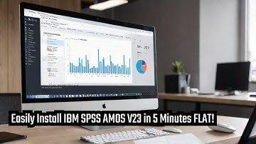 Easily Install IBM SPSS AMOS V23 in 5 Minutes FLAT!