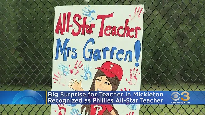Big Surprise For Mickleton Teacher Recognized As P...