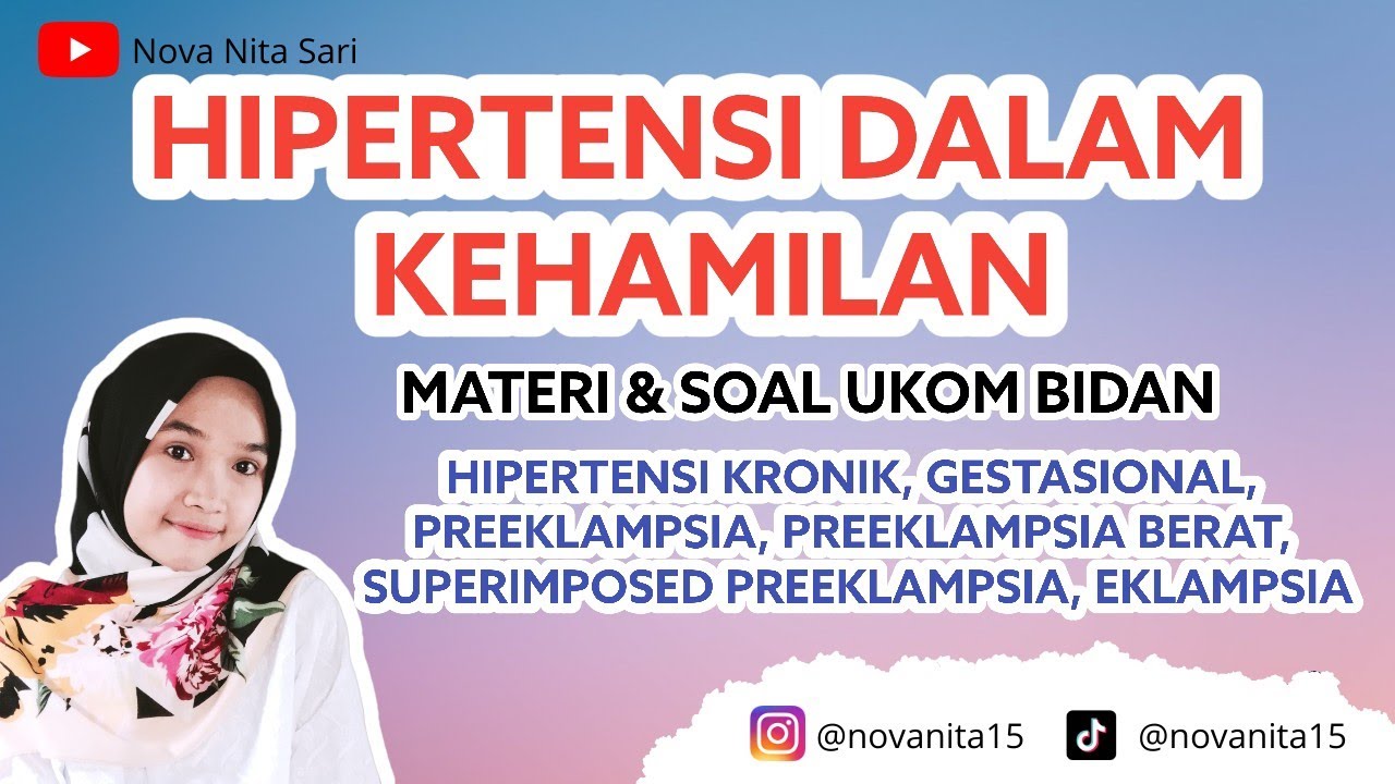 HIPERTENSI DALAM KEHAMILAN #ukombidan #skbbidan #bidan #hipertensi #preeklampsia