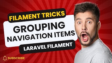 Laravel Filament - Grouping Navigation Items & Top Navigation