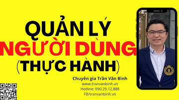 06.Lab Quản lý user trong Oracle Database 12c, 19c | Trần Văn Bình  Master