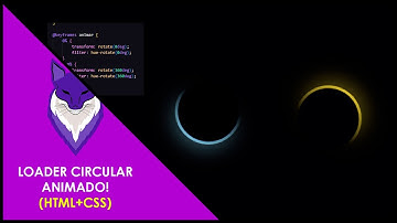 Loader Circular Gradiente Animado no CSS | Carregamento Circular Animado no CSS