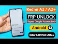 Redmi A2/A2  FRP Bypass Android 13 2024 | Redmi A2  Frp Bypass Android multi tool | Redmi A2 FRP