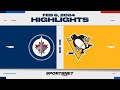 NHL Highlights | Jets vs. Penguins - February 6, 2024