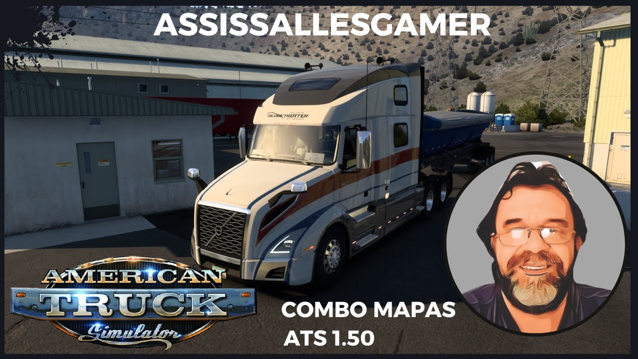 COMBO DE MAPAS AMERICAN TRUCK SIMULATOR 1.50 OFICIAL - YouTube