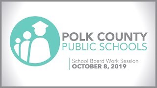 School Board Work Session | October 8, 2019