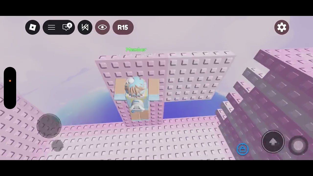 boba main acil wallhop tower saat gembira