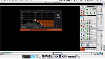 Coursera Intro Mus Prod Assign 3 - Reason 7 mixer channel