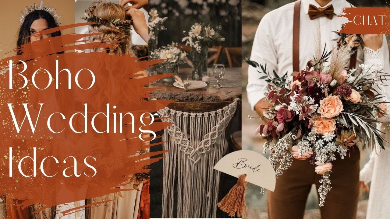 Beautiful Boho-Chic Wedding Decor Ideas