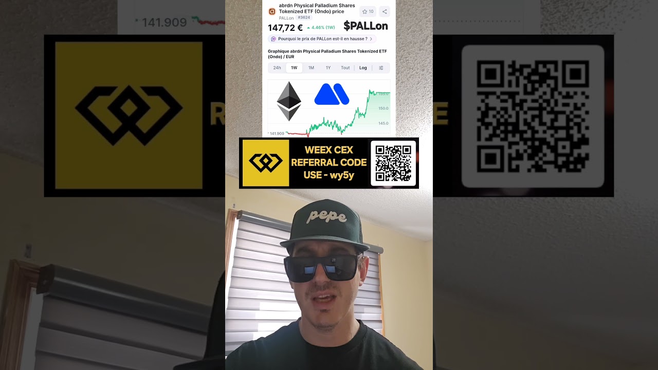 PALLon - ABRDN PHYSICAL PALLADIUM TOKENIZED ETF ONDO STOCK TOKEN CRYPTO COIN  HOW TO BUY ETHEREUM - YouTube