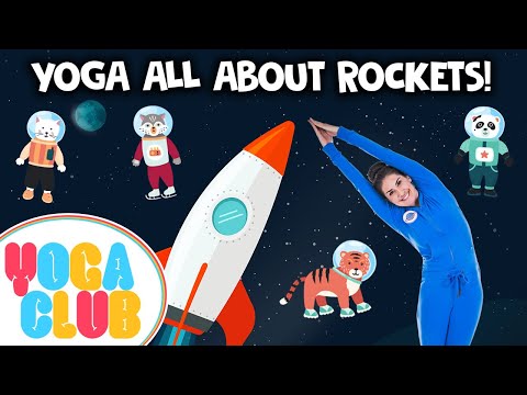 Kids Yoga All About Rockets! Yoga Club (Week 23)