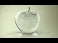 How to draw a realistic glass Apple