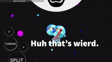 Blob.io screen glitch. (Please fix)