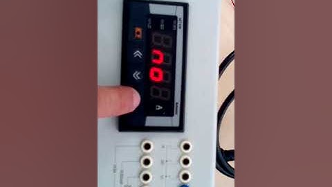 AUTONICS MT4  SERIES INITIALIZATION TO FACTORY SETTING