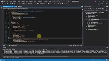 dotnet core change default url
