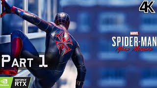 Marvel’s Spider-Man: Miles Morales Walkthrough Gameplay [Part 1]