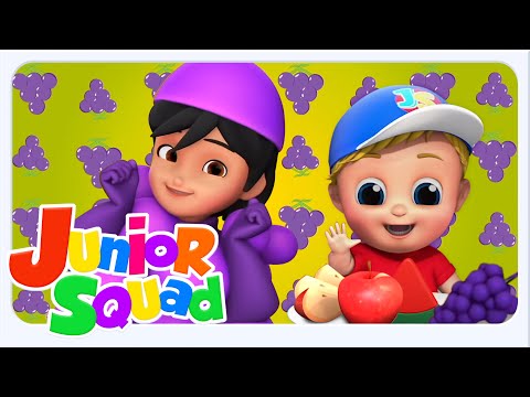 Junior Squad -Bài Hát Về Các Loại Rau Củ Đầy Màu Sắc | Video Học Tập Dành Cho Trẻ Mẫu Giáo