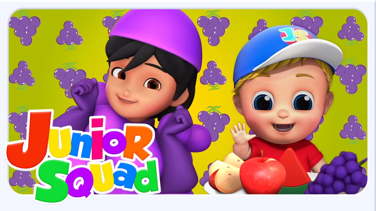 Junior Squad  -Bài Hát Về Các Loại Rau Củ Đầy Màu Sắc | Video Học Tập Dành Cho Trẻ Mẫu Giáo