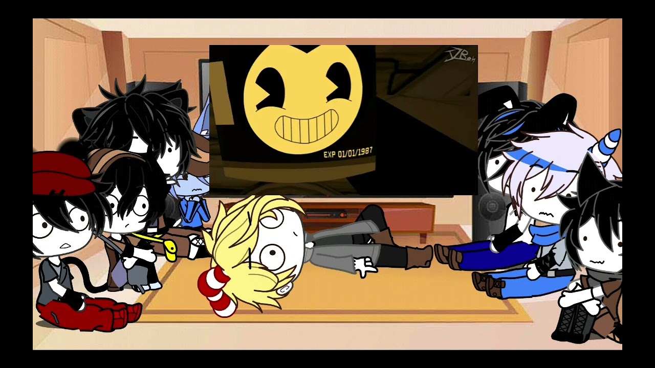 babtqftim reacting //part8//reacting to stick man vs bendy and the ink machen chapter 2