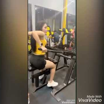 BIDUAN DANGDUT HOT AYU VAGANSA LATIHAN GYM PART 3