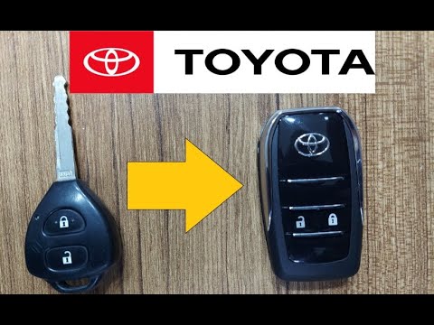 Toyota Anahtarını Sustalıya Çevirme ve Pil Değişimi - Conversion of the Toyota key