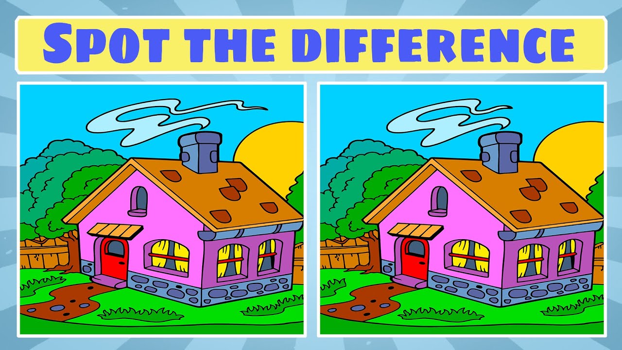 【Find & Spot the Difference】Houses and shelters - YouTube