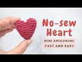 Discover the easiest way to crochet hearts with no sewing how to crochet a mini heart