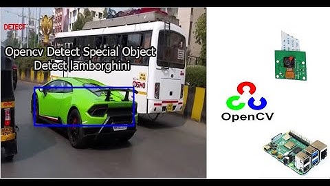 opencv car detection | opencv color detection | raspberry pi 4 object detection