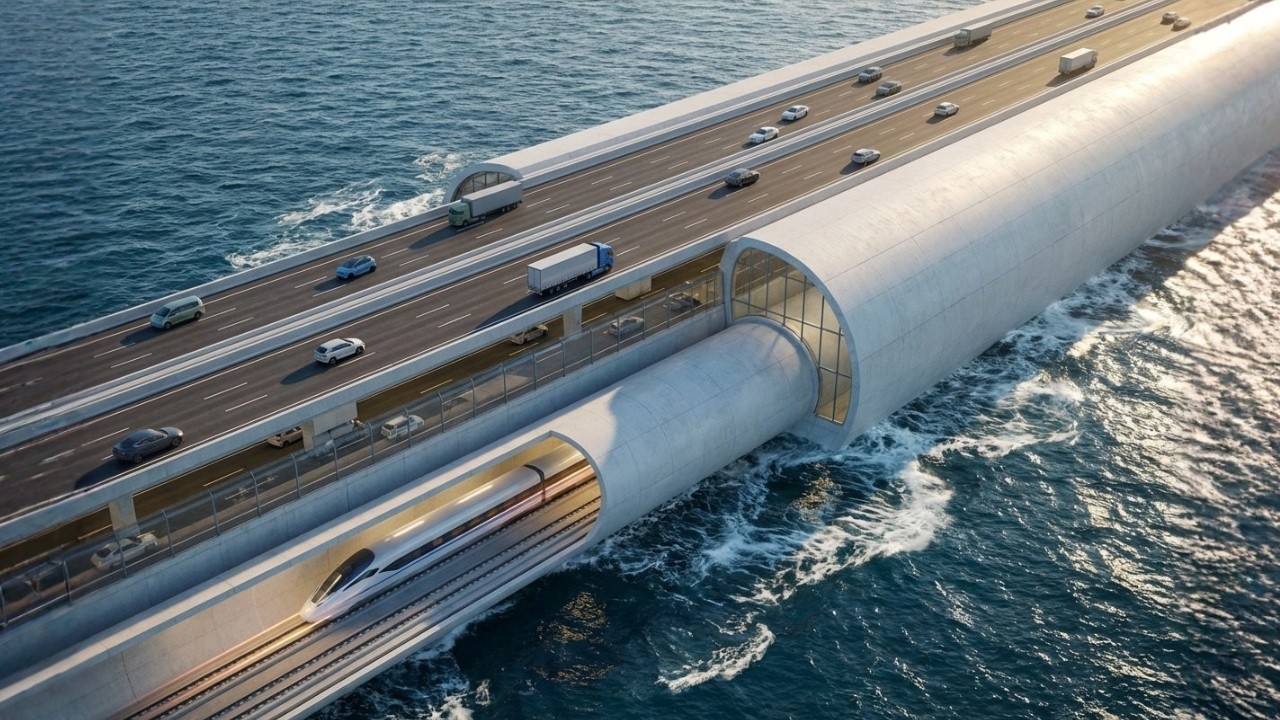 How China Built This MEGA Bridge That Vanishes in the Middle
