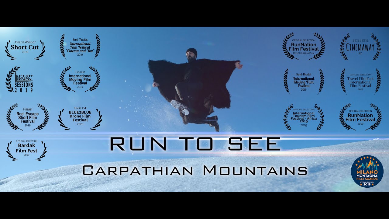 Run to See Carpathian Mountains