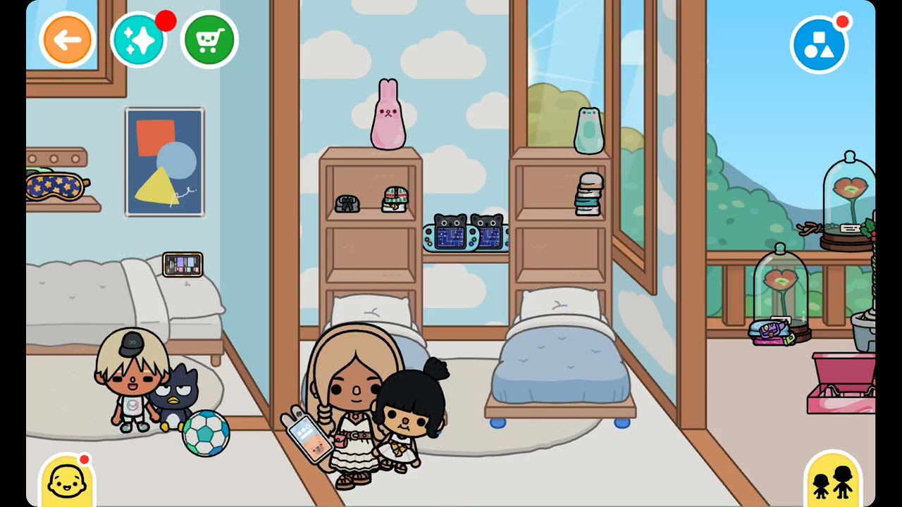 حفل يوم ميلاد اختي الصغيرة توكا بوكا🍒