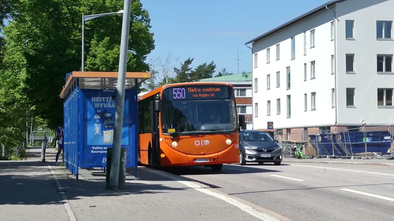 Jokeri-bussilinjan alkuperäinen pysäkki
