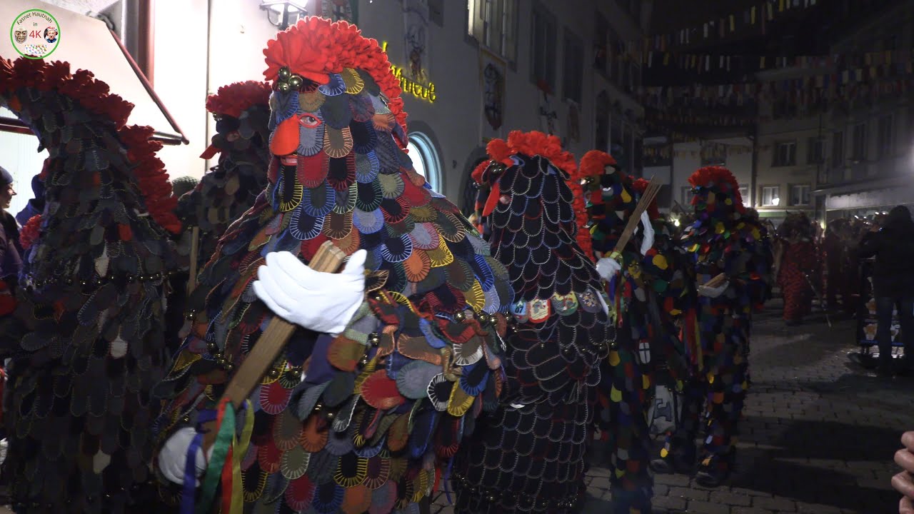 Fasnet, Butzenlauf in Konstanz Teil2, Nachtumzug