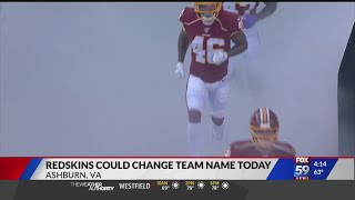 Washington Redskins name change announcement may be coming today