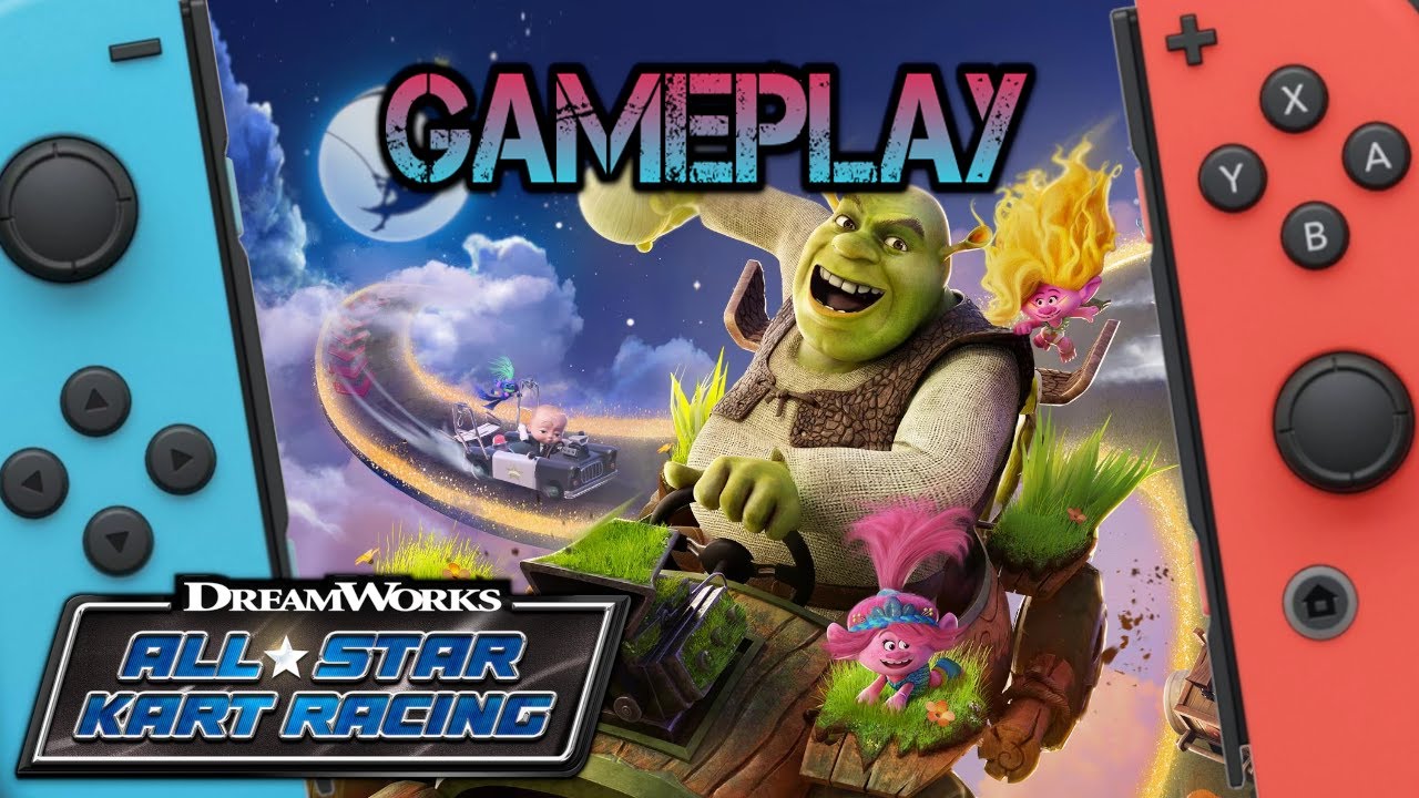 DreamWorks All-Star Kart Racing | Nintendo Switch Gameplay - YouTube | Nintendo-Switch-Spiele