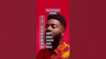 Thumbnail of top 10 songs of khalid 🔥