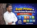 Number system Class 6  Even and odd prime number