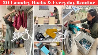 20 Laundry Hacks Everyone Needs to Know | Everyday Laundry Routine | Organizopedia