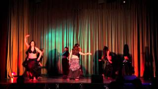 Moberly Classes Performs An Improvised Bellydance Piece At The Winter Solstice Shimmies Hafla 2012